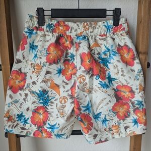 Sperry Men's Floral Swim Trunks - Size S